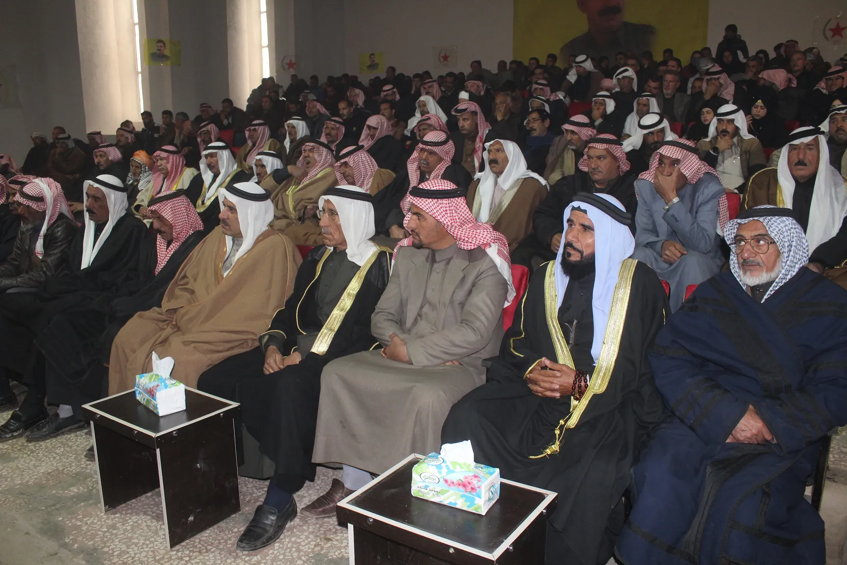 ​​​​​​​شيوخ عشائر عربية يؤكدون تمسكهم بأفكار القائد عبد الله أوجلان