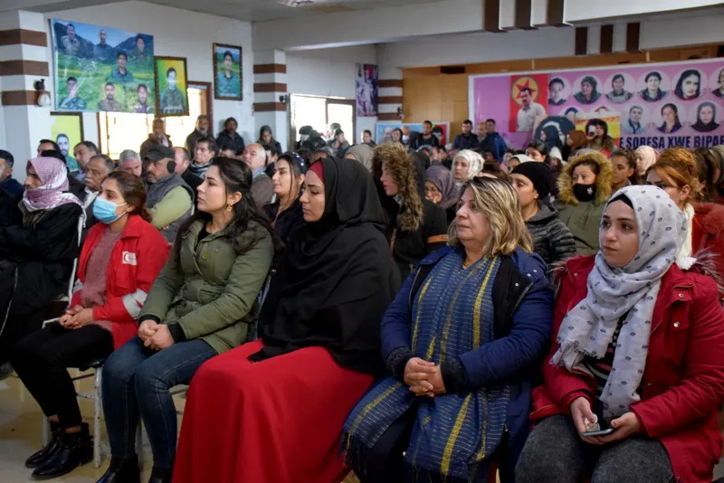استذكار شهيدات مجزرتي باريس الأولى والثانية في مقاطعة الحسكة وحلب
