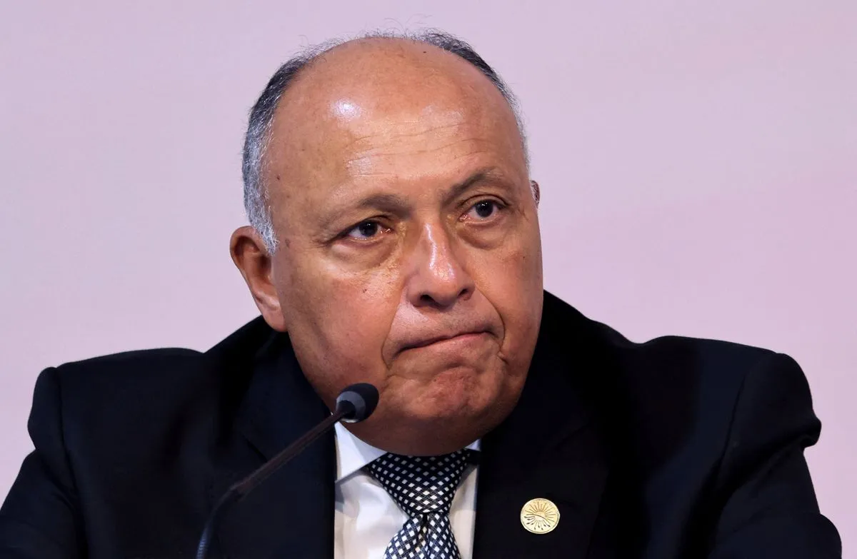 وصول وزير الخارجية المصري إلى دمشق