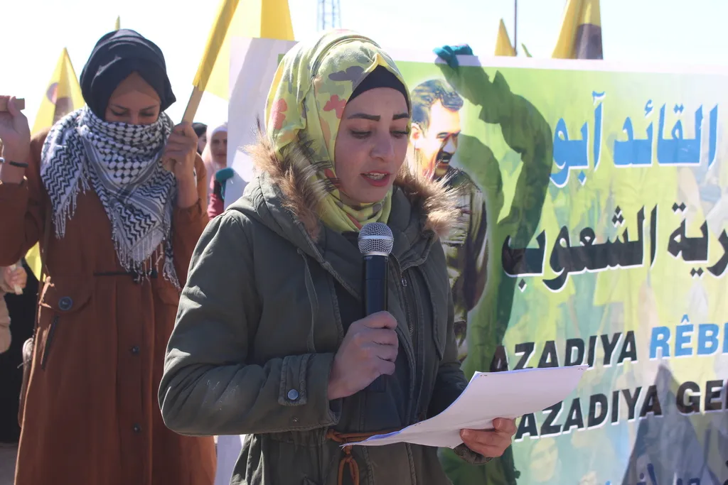 أهالي ​​​​​​​مقاطعة قامشلو يؤكدون على مواصلة النضال ضد المؤامرة المستمرة