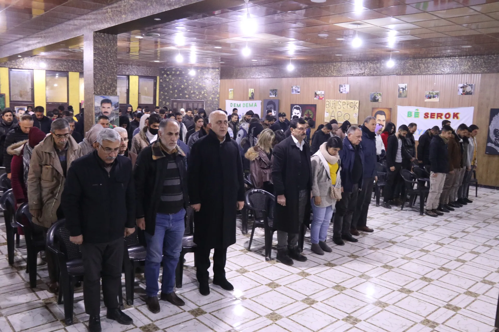 أهالي ​​​​​​​مقاطعة قامشلو يؤكدون على مواصلة النضال ضد المؤامرة المستمرة
