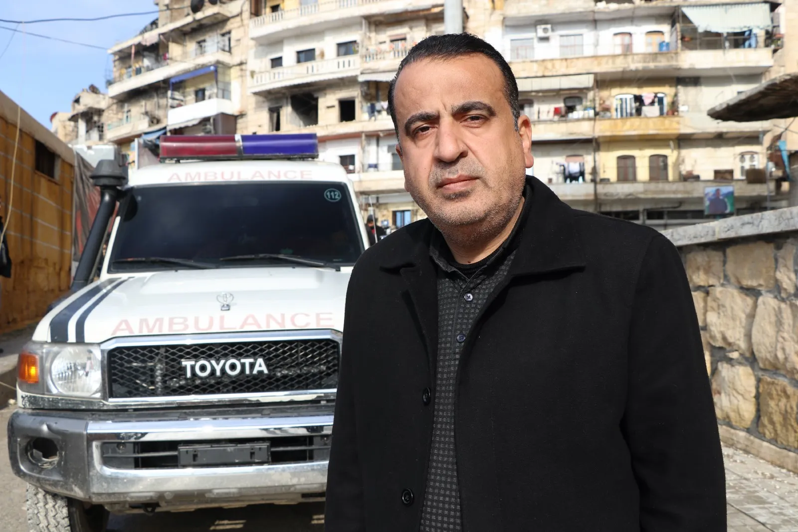 ​​​​​​​تقديم المساعدات الطبية للمتضررين من الزلزال في الشيخ مقصود والأشرفية