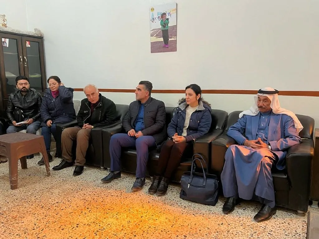 ​​​​​​​الإدارة الذاتية تجري زيارة لمقاطعة الشهباء وحيّي الشيخ مقصود والأشرفية المحاصرين