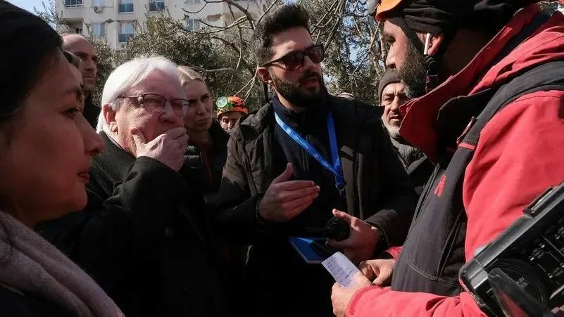 مسؤول أممي رفيع: الزلزال هو "أسوأ حدث" تشهده المنطقة منذ قرن