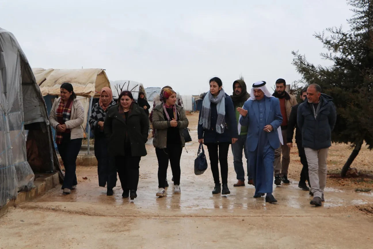 ​​​​​​​الإدارة الذاتية تجري زيارة لمقاطعة الشهباء وحيّي الشيخ مقصود والأشرفية المحاصرين