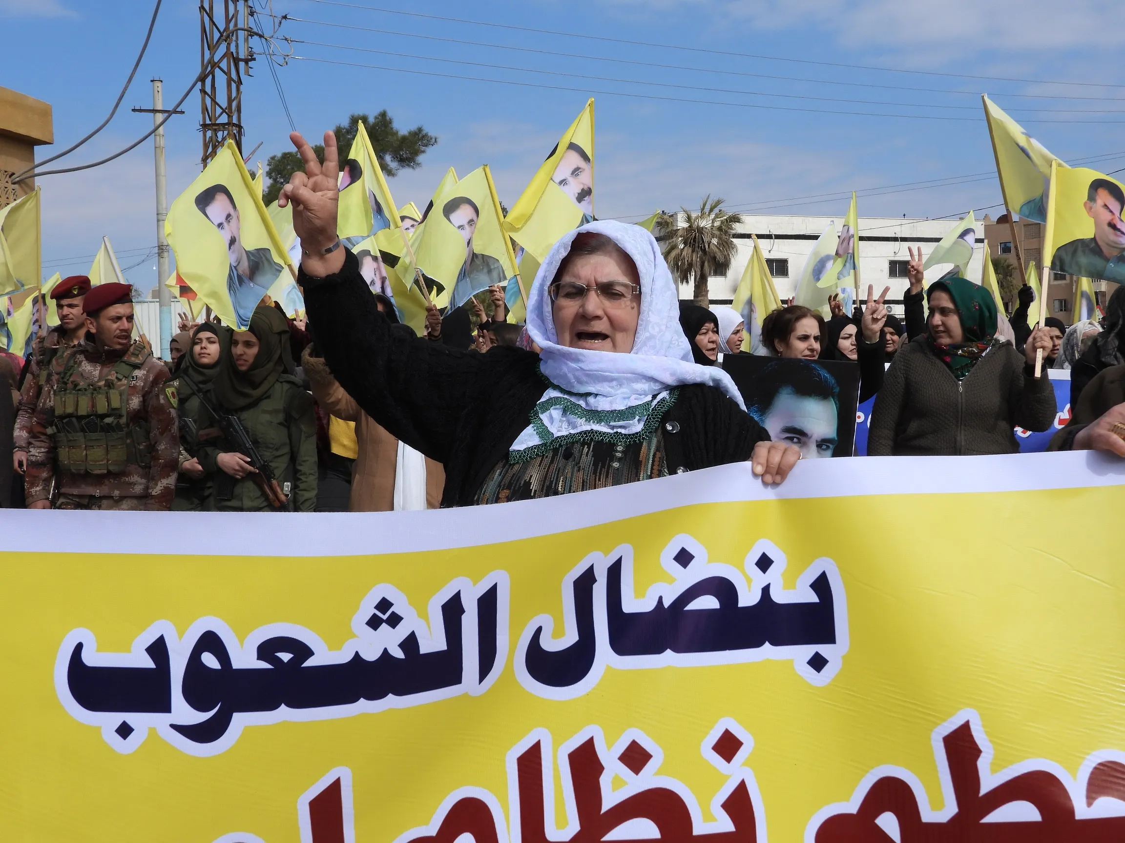 خلال مظاهرتين في الطبقة والرقة: بنضال الشعوب سنحطم نظام إمرالي