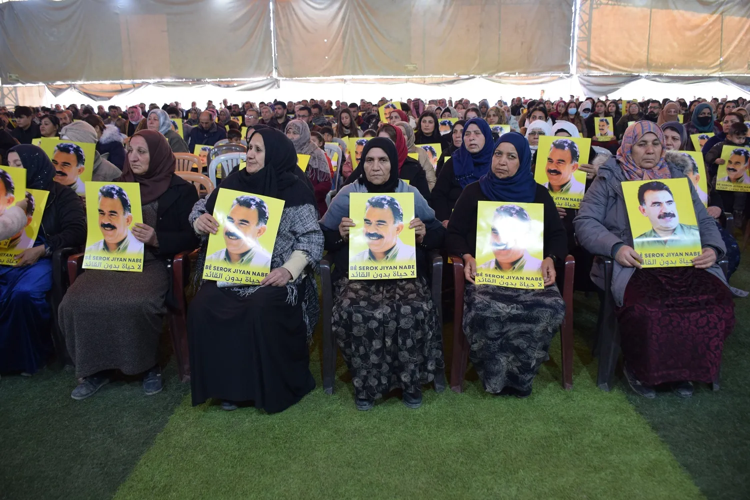 ​​​​​​​خلال اجتماعات.. أهالي مقاطعة قامشلو يؤكدون على النضال حتى تحرير القائد أوجلان