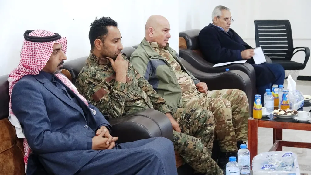 باحثة امريكية تزور ناحية عين عيسى