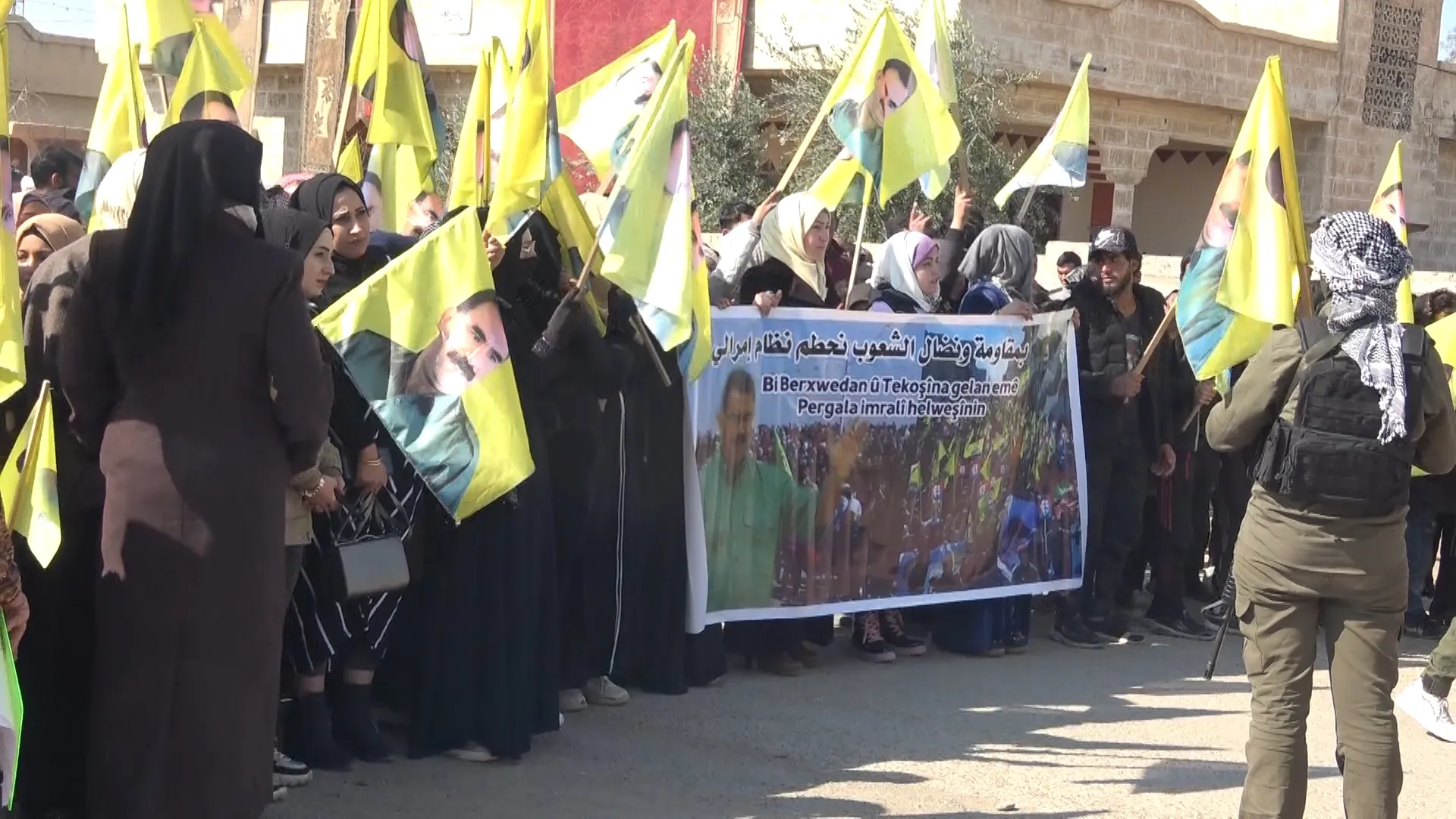 خلال سلسلة فعاليات.. أهالي شمال وشرق سوريا وحلب ينددون بالمؤامرة الدولية 