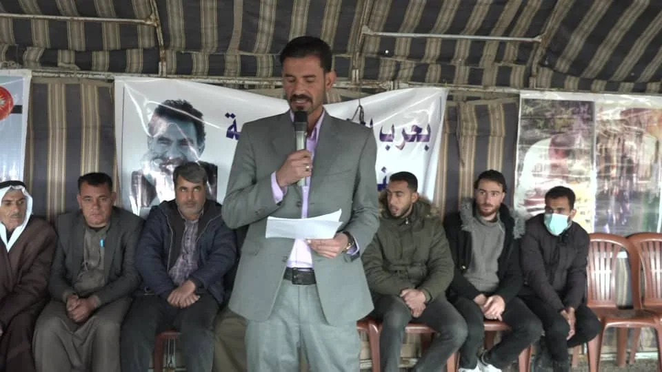 شبيبة دير الزور يؤكدون على الاستمرار في النضال حتى تحقيق الحرية الجسدية للقائد