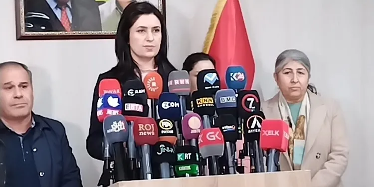 ​​​​​​​ممثلية الإدارة الذاتية في باشور : شعبنا  تحرك بكل روح وطنية وإنسانية لجمع المساعدة