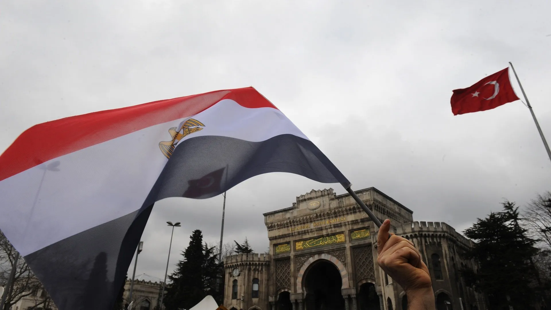 ​​​​​​​تشاويش أوغلو يصل القاهرة لأول مرة منذ توتر العلاقات مع مصر