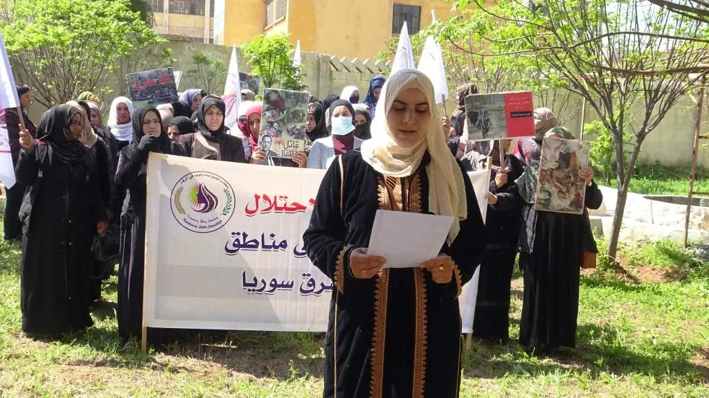 ​​​​​​​تجمّع نساء زنوبيا يدين مجزرة جندريسة ويدعو لمحاسبة مرتكبيها