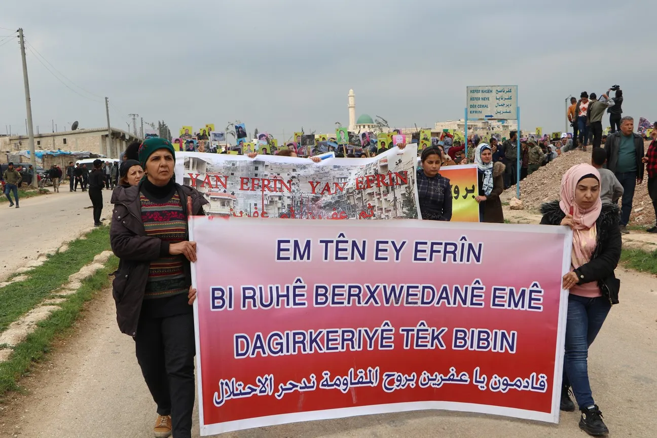 أصحاب الأرض يجددون العهد بانتهاج المقاومة حتى تحرير مدينتهم عفرين