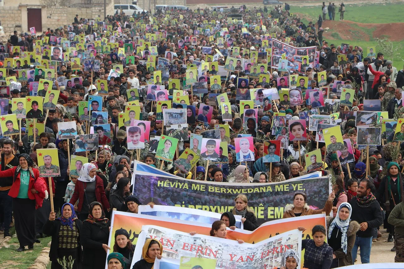أصحاب الأرض يجددون العهد بانتهاج المقاومة حتى تحرير مدينتهم عفرين