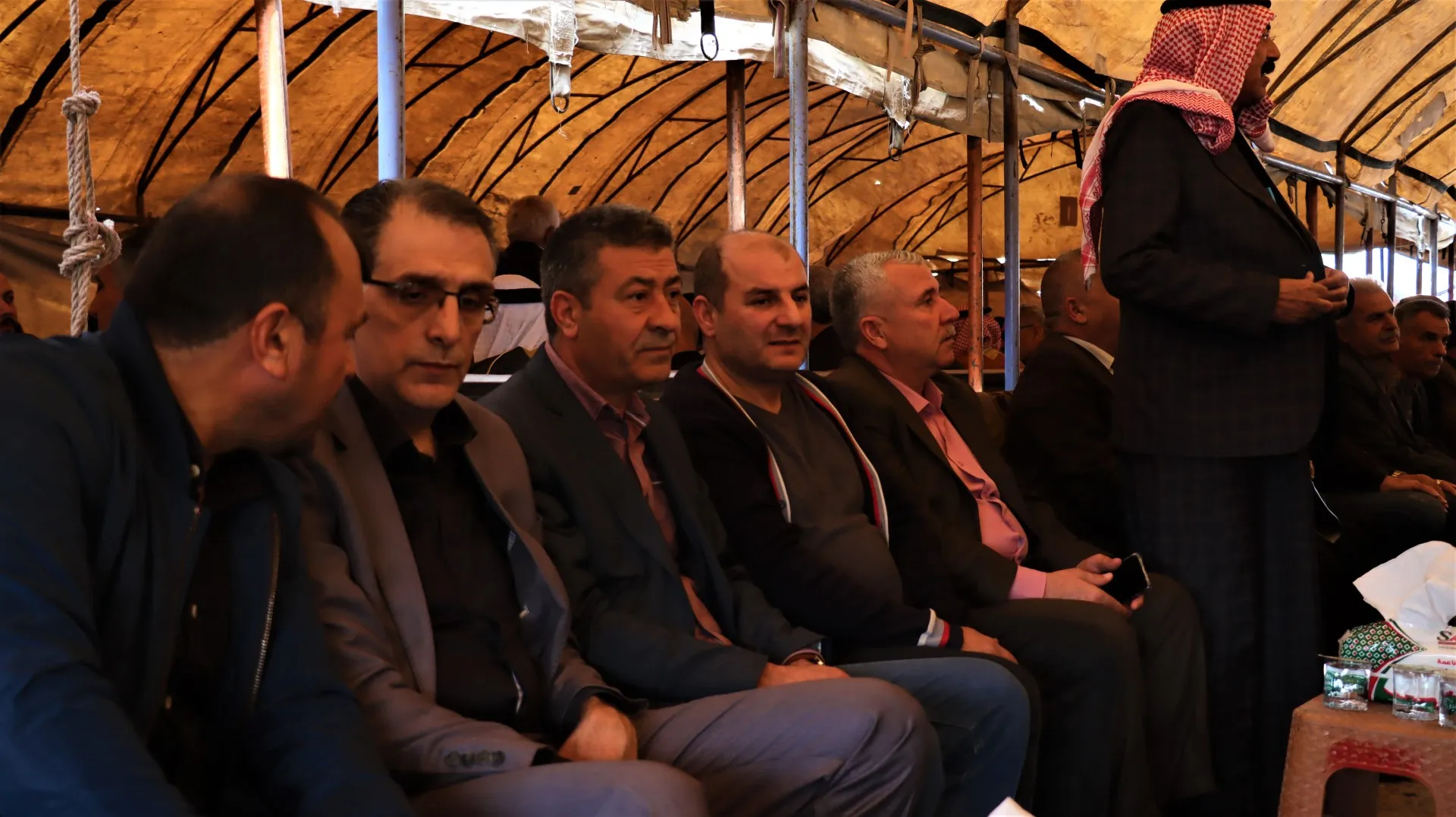​​​​​​​أهالي شمال وشرق سوريا يقدمون واجب العزاء لذوي الراحل حكم خلو