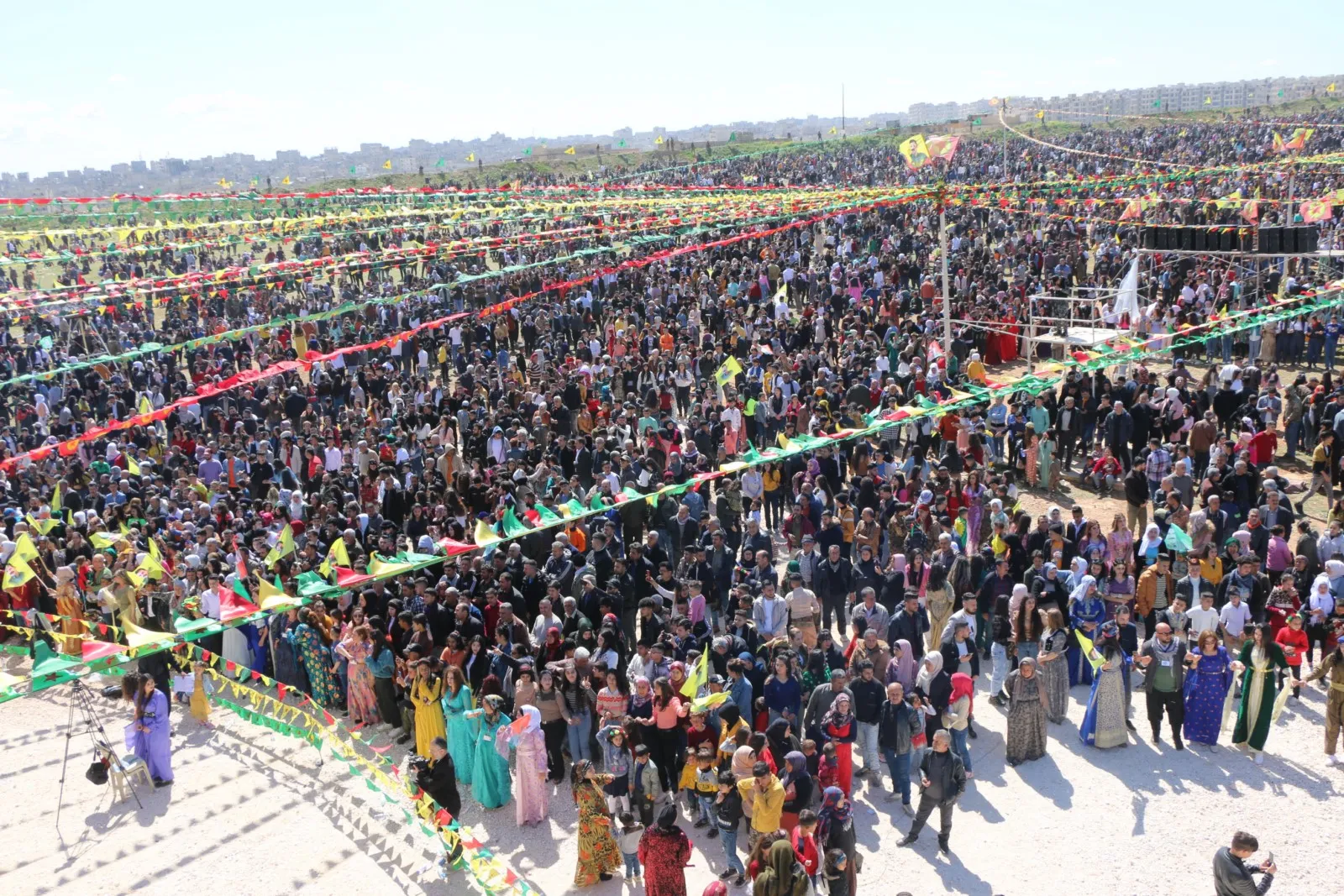 ​​​​​​​اختتام فعاليات احتفالات نوروز 2023 في شمال وشرق سوريا وحلب