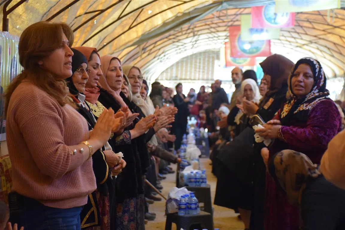 مراسم غيابية للشهيد زانا آمد في الحسكة