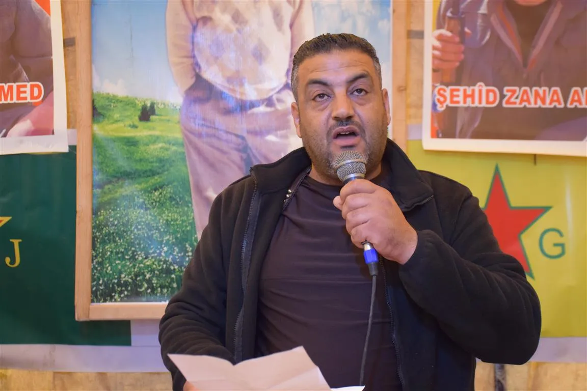 مراسم غيابية للشهيد زانا آمد في الحسكة