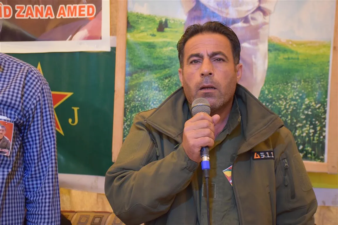مراسم غيابية للشهيد زانا آمد في الحسكة