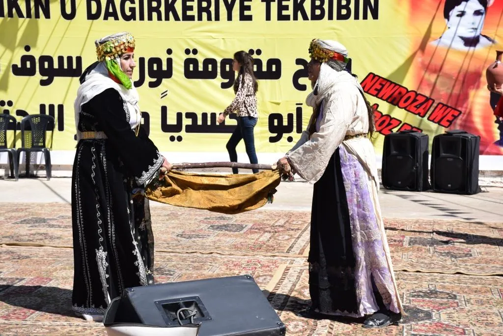 ​​​​​​​اختتام فعاليات احتفالات نوروز 2023 في شمال وشرق سوريا وحلب