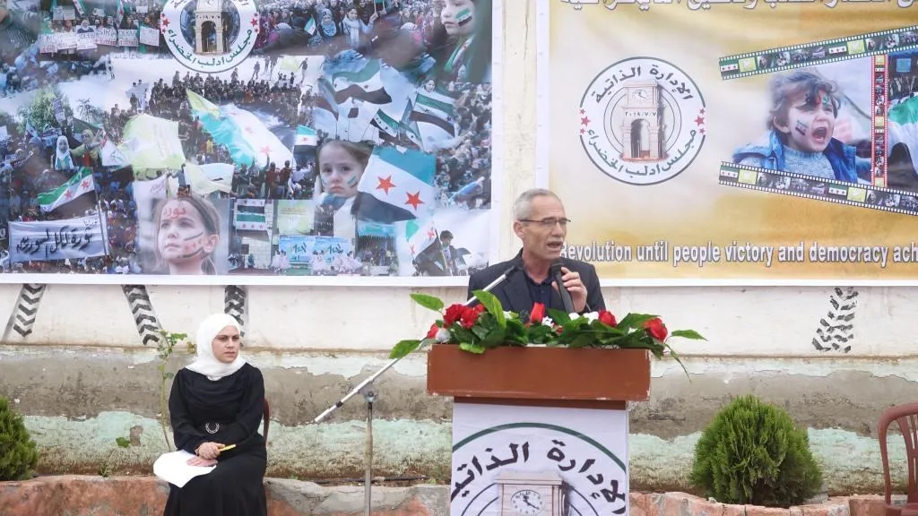 ​​​​​​​مجلس إدلب الخضراء ينظم احتفالية في الذكرى السنوية الـ 12 للأزمة السورية