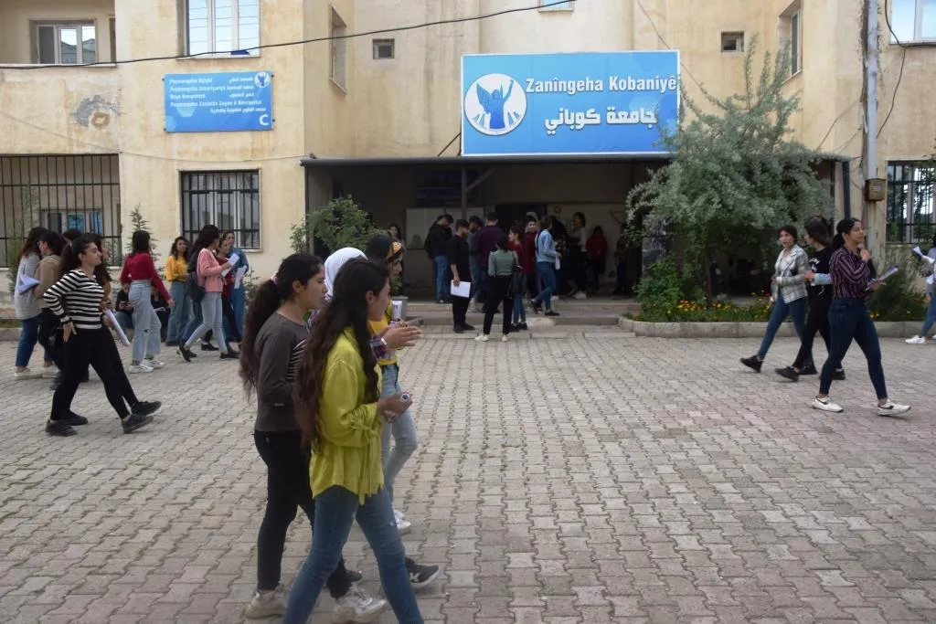 ​​​​​​​جامعة كوباني تنهي امتحاناتها النصفية للفصل الدراسي الثاني