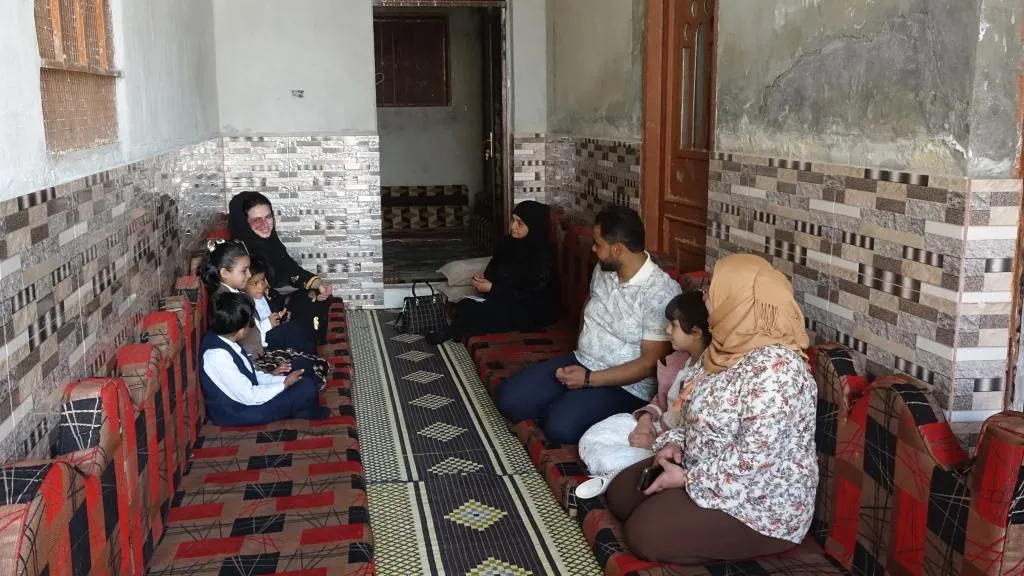 مجلس عوائل شهداء الرقة يزور ذوي الشهداء