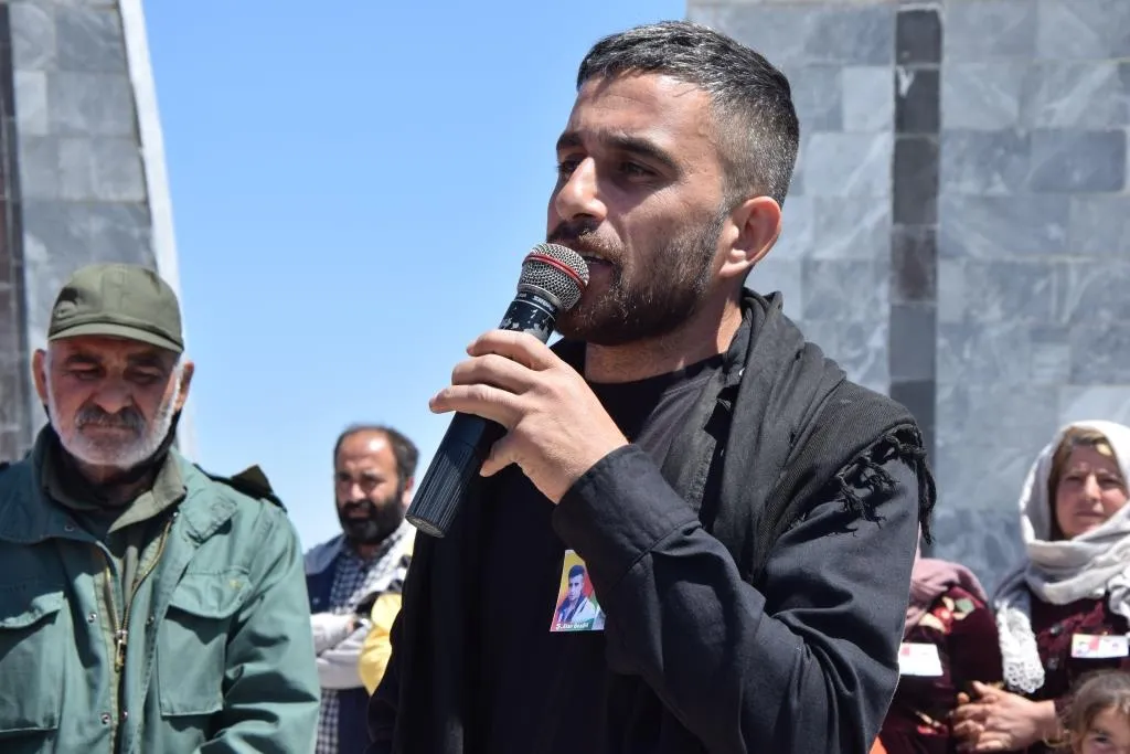 ​​​​​​​مراسم غيابية للشهيد آلان بغدك وتشييع جثمان الشهيد سلو محمد في كوباني