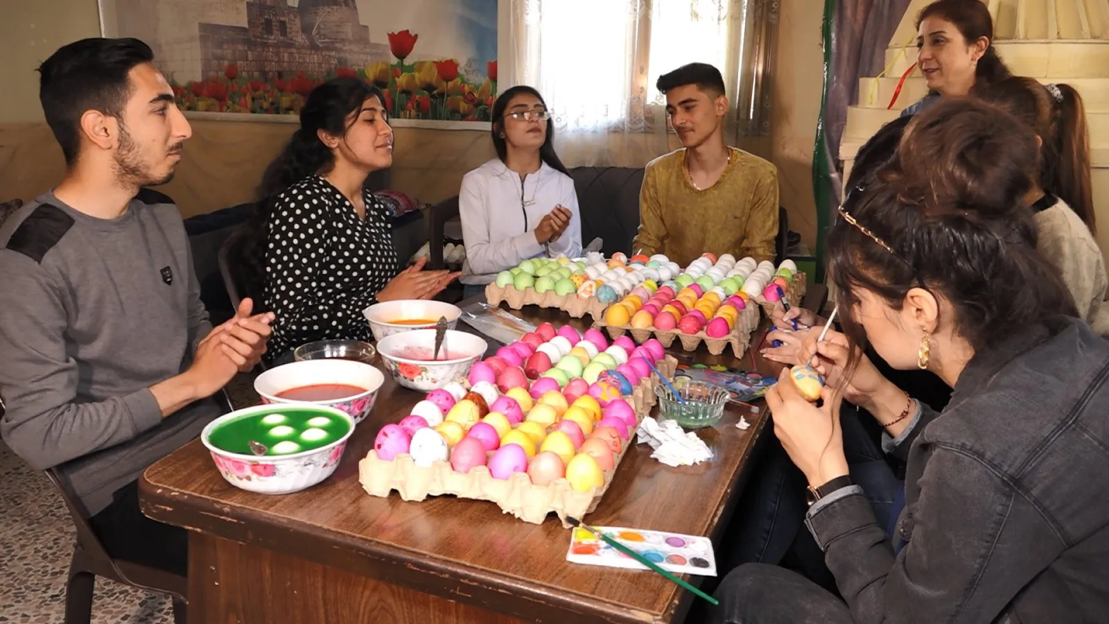 ​​​​​​​إيزيديو حلب يتحضرون للاحتفال بعيد الأربعاء الأحمر غداً