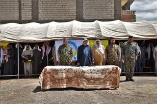 قسد تعقد صلحاً بين قبيلتين بعد خلاف دام 4 سنوات