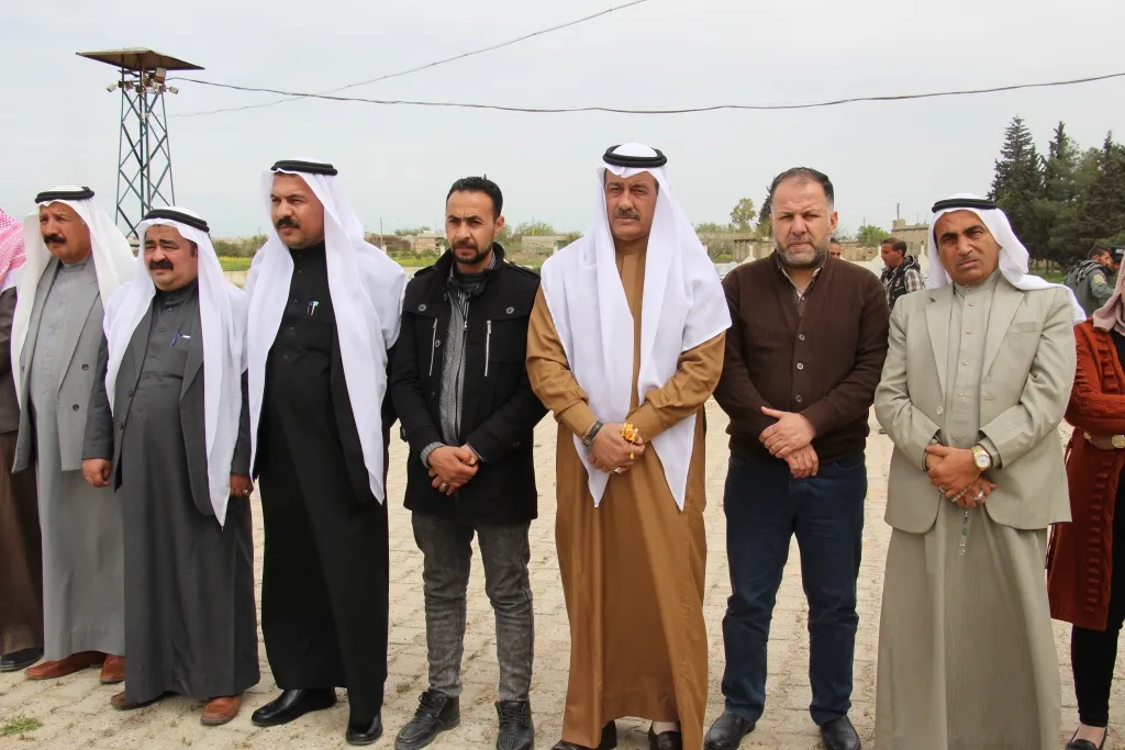 ​​​​​​​أهالي منبج يشيعون جثمان الشهيد مصطفى محمد الحمود إلى مثواه الأخير