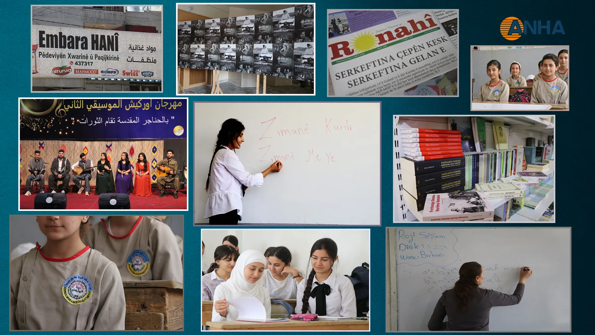 اللغة الكردية إحدى لغات الثورة