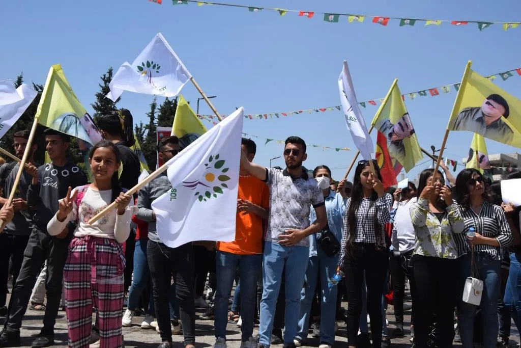 خلال فعالية كوباني الجماهيرية التأكيد على النضال لتحقيق الحرية الجسدية للقائد عبد الله أوجلان
