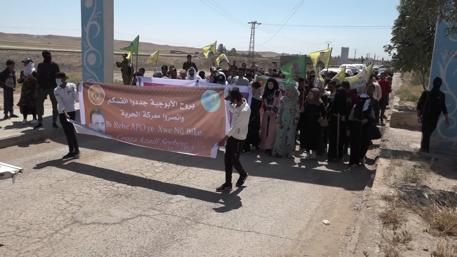 دعوة من دير الزور لتصعيد النضال حتى تحقيق حرية القائد عبد الله أوجلان الجسدية