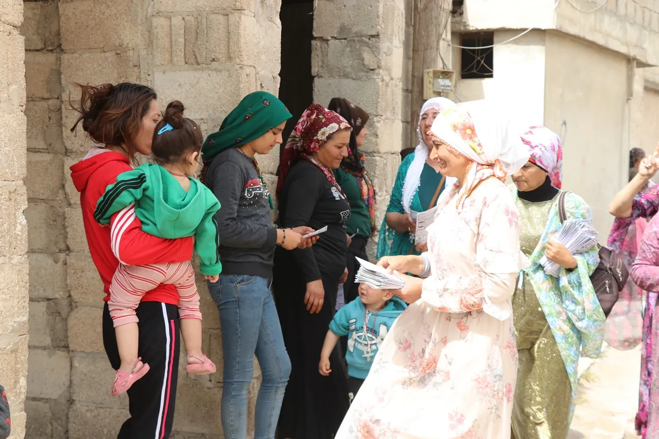 ​​​​​​​7000 بروشور وُزعوا في الشهباء