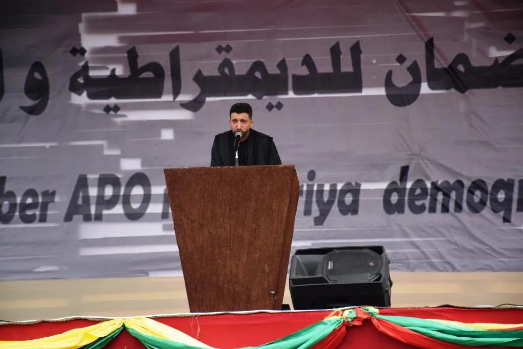 ​​​​​​​فعالية جماهيرية للمطالبة بتحقيق حرية القائد عبد الله أوجلان الجسدية