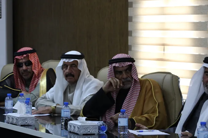 ​​​​​​​دائرة العلاقات الخارجيَّة تجتمع بهيئة أعيان شمال وشرق سوريا