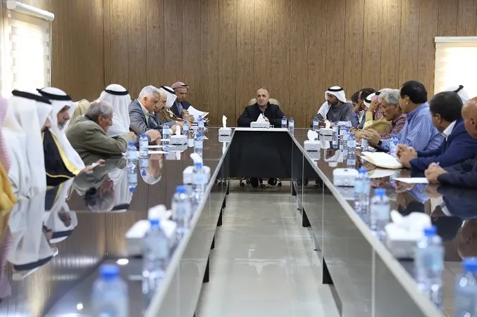 دائرة العلاقات الخارجيَّة تجتمع بهيئة أعيان شمال وشرق سوريا