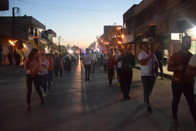 الآلاف من الشبيبة يطالبون بحرية القائد ويعلنون عن حملتهم