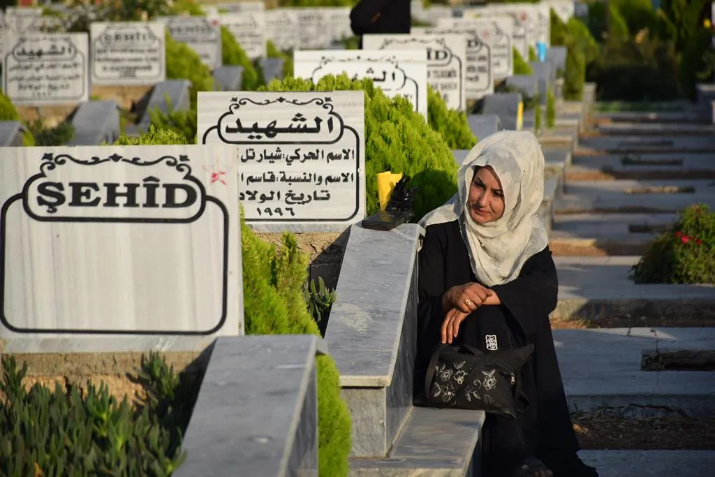 شمال وشرق سوريا.. الآلاف يزورون أضرحة الشهداء صبيحة عيد الأضحى