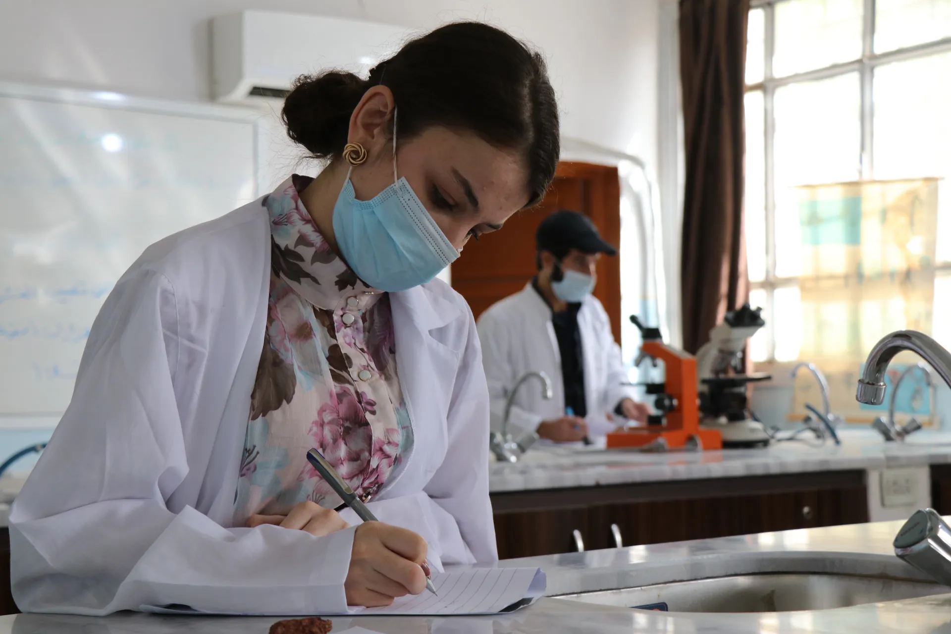 ​​​​​​​بدء الامتحانات العملية في جامعة روج آفا