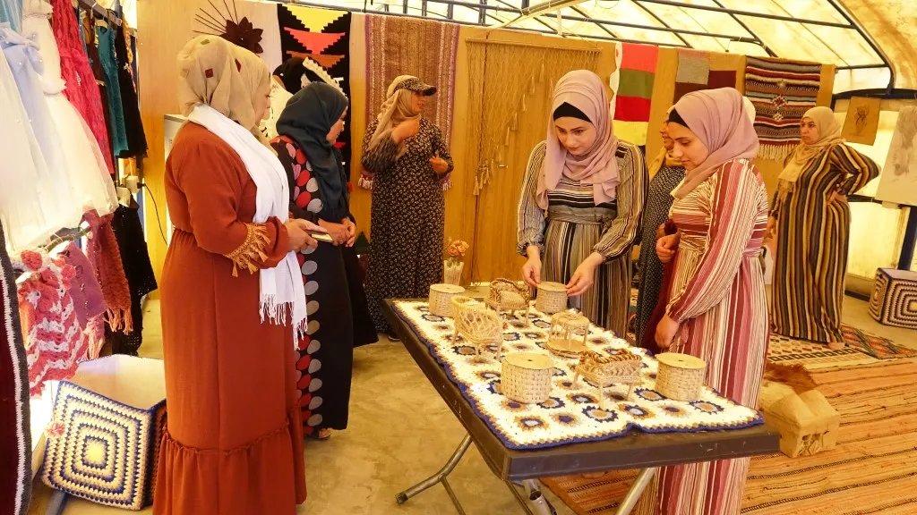 استذكاراً للمناضلة زيلان تنظيم معرض للأعمال اليدوية والتراثية