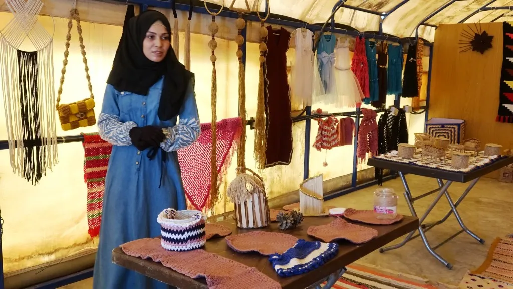 استذكاراً للمناضلة زيلان تنظيم معرض للأعمال اليدوية والتراثية