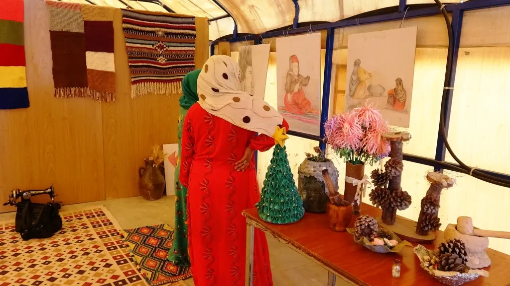 استذكاراً للمناضلة زيلان تنظيم معرض للأعمال اليدوية والتراثية