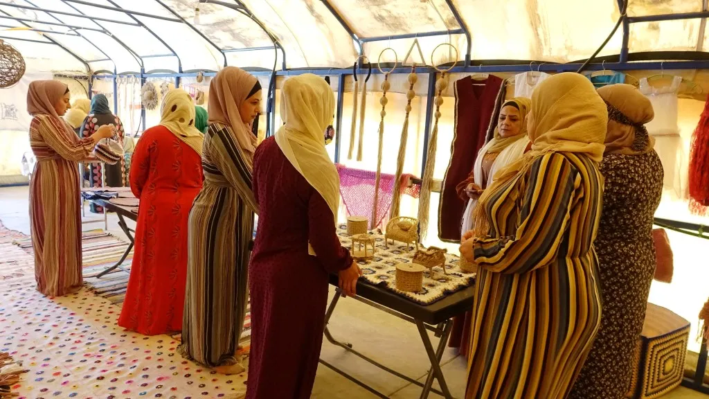 استذكاراً للمناضلة زيلان تنظيم معرض للأعمال اليدوية والتراثية
