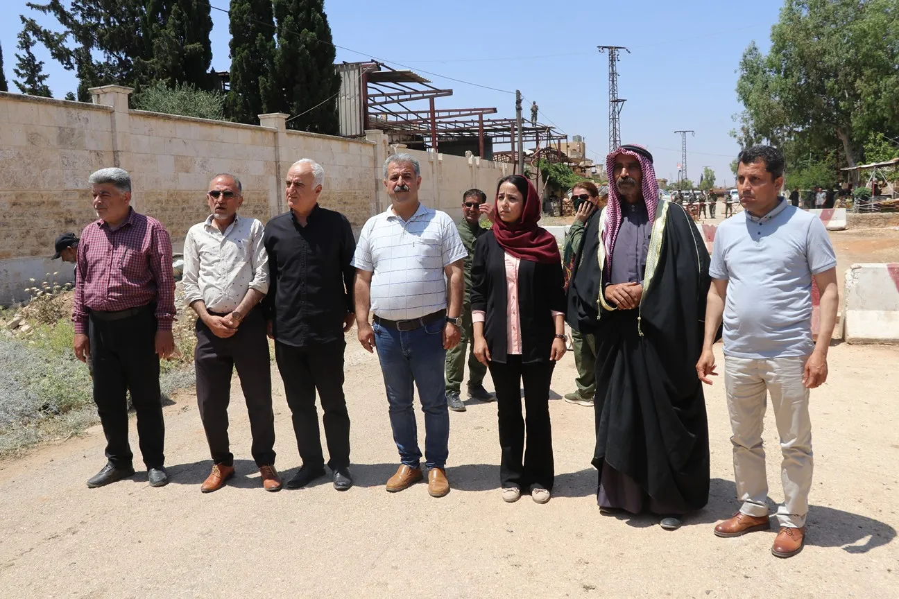 ​​​​​​​أهالي الشهباء يتظاهرون ضد الهجمات التركية والتواطؤ الروسي