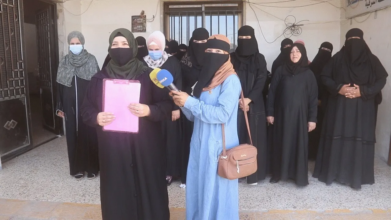 نساء دير الزور ينددن بجرائم قتل النساء في المناطق المحتلة