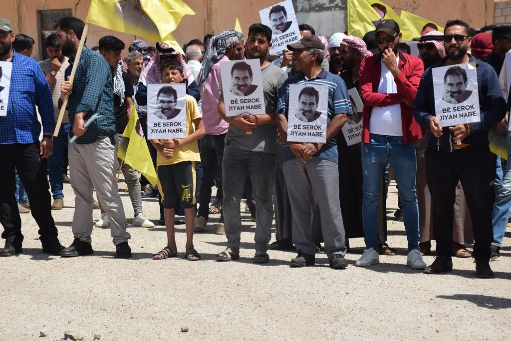 ​​​​​​​أهالي الشدادي يطالبون بتحقيق حرية القائد عبد الله أوجلان الجسدية