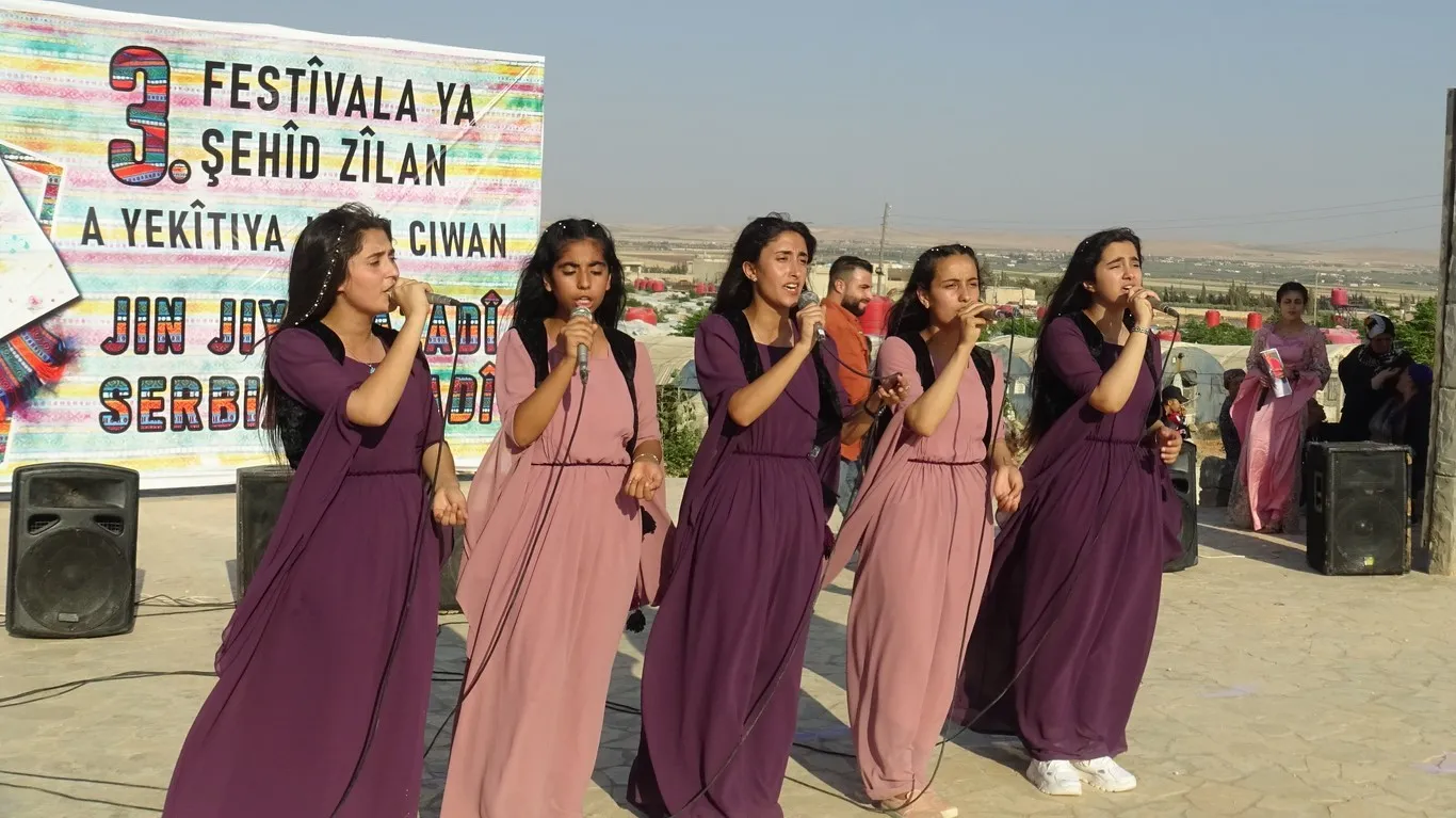 ​​​​​​​انطلاق فعاليات مهرجان الشهيدة زيلان الثالث في الشهباء